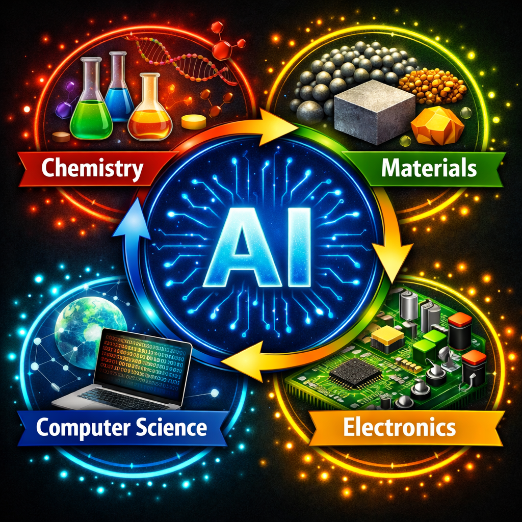 AI – Chemistry, Materials, Computer Science and Electronics